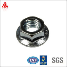 stainless steel M10 hex flange nut
